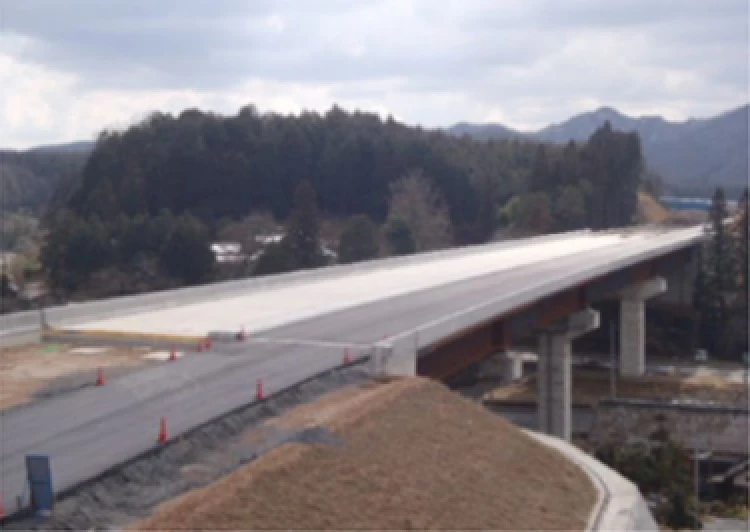 丹波綾部道路大朴川橋上部工事