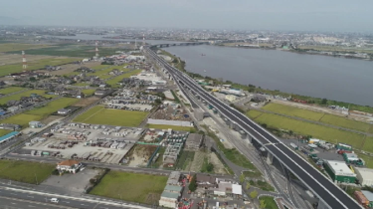 名二環梅之郷北第三高架橋他6橋(鋼上部工)工事