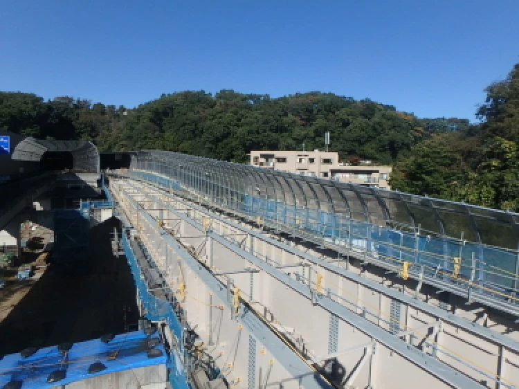 R1国道20号八王子南BP館高架橋上部(その4)工事
