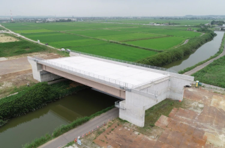 Ｒ3東関道前川橋上部工事